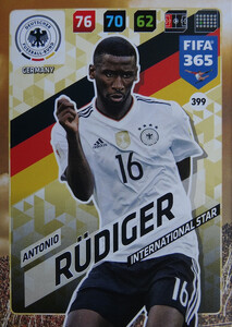 2018 FIFA 365 INTERNATIONAL STAR Antonio Rüdiger #399