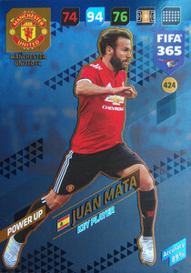 2018 FIFA 365 KEY PLAYER Juan Mata #424