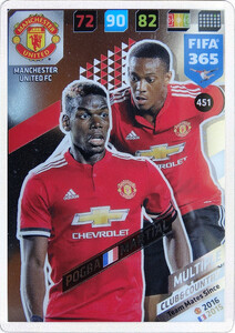 2018 FIFA 365 CLUB & COUNTRY Paul Pogba / Anthony Martial #451