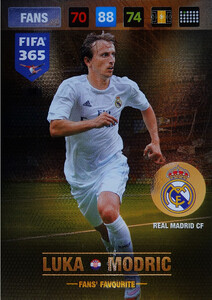 2017 FIFA 365 FANS' FAVOURITE Luka Modric  #58