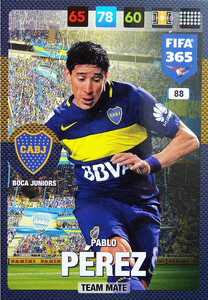 2017 FIFA 365 TEAM MATE Pablo Pérez #88