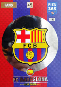 2017 FIFA 365 CLUB LOGO FC Barcelona #140