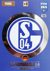 2017 FIFA 365 CLUB LOGO FC Schalke 04 #185
