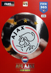 2017 FIFA 365 CLUB LOGO AFC Ajax #230