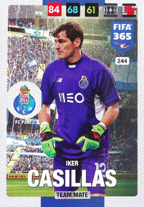 2017 FIFA 365 TEAM MATE Iker Casillas #244