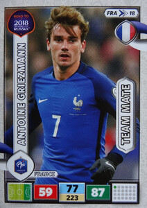 ROAD TO RUSSIA 2018 TEAM MATE FRANCJA GRIEZMANN 18