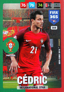 2017 FIFA 365 NATIONAL TEAM Cédric Soares #308