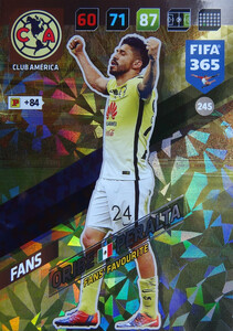 2018 FIFA 365 FANS FAVOURITE Oribe Peralta #245