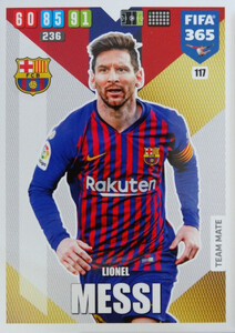 2020 FIFA 365 TEAM MATE Lionel Messi #117
