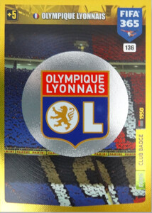 2020 FIFA 365 CLUB BADGE LOGO Olympique Lyonnais #136