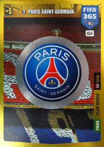 2020 FIFA 365 CLUB BADGE LOGO Paris Saint-Germain #154