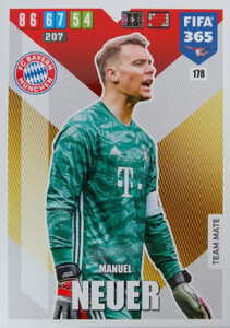 2020 FIFA 365 TEAM MATE  Manuel Neuer  #178