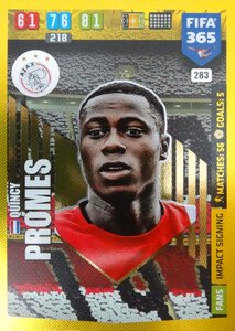 2020 FIFA 365 IMPACT SIGNING Quincy Promes #283