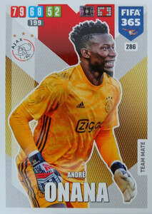 2020 FIFA 365 TEAM MATE  André Onana #286