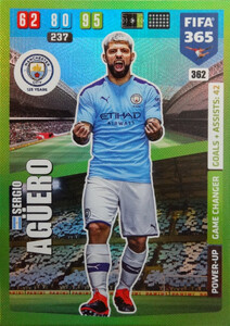2020 FIFA 365 POWER UP GAME CHANGERS Sergio Agüero #362