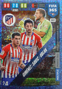 2020 FIFA 365 MULTIPLE TRIO José Giménez / Stefan Savić / Jan Oblak #382
