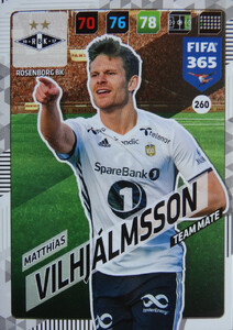 FIFA 365 2018 NORDIC TEAM MATE Matthias Vilhjalmsson #260