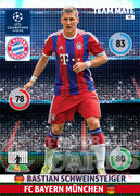 2014/15 CHAMPIONS LEAGUE® TEAM MATE Bastian Schweinsteiger #95
