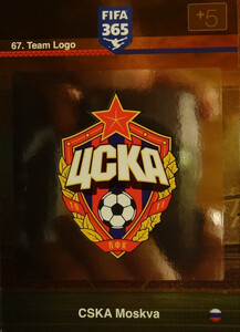 2016 FIFA 365 TEAM LOGO CSKA MOSKVA #67