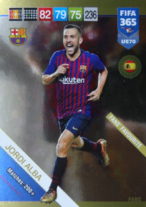 UPDATE 2019 FIFA 365 FANS FAVOURITE Jordi Alba #70