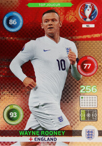 EURO 2016 TOP JOUEUR  Wayne Rooney #91