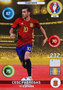 EURO 2016 TEAM MATE Cesc Fàbregas #109