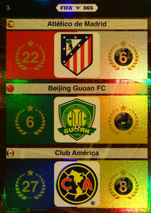 2016 FIFA 365 LOGO Atlético de Madrid/Beijing Guoan FC/ Club América #3