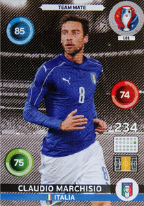 EURO 2016 TEAM MATE Claudio Marchisio #181