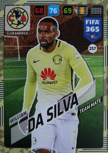 2018 FIFA 365 TEAM MATE William da Silva #257