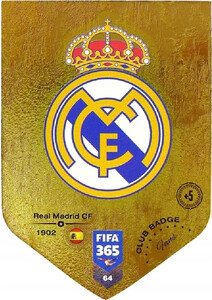 2019 FIFA 365 CLUB BADGE LOGO  Real Madrid CF #64