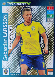 ROAD TO EURO 2020 FANS FAVOURITE Sebastian Larsson #276