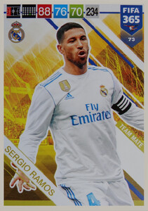 2019 FIFA 365 TEAM MATE  Sergio Ramos #73