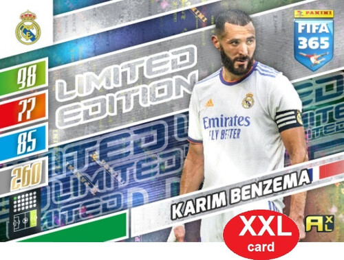 Benzema-Real Madrid-Limited-fifa-365-2022-Update-panini-adrenalyn-xl-AXL-XXL.jpg